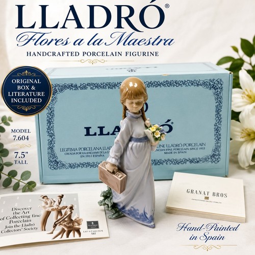 Lladro 7604 flores la - a,