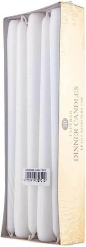 Prices candele tavola bianche - prices,