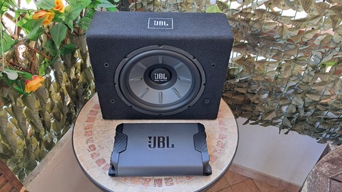 Subwoofer auto jbl - subwoofer,