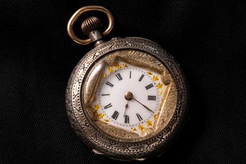 Antico orologio tasca - antico, da