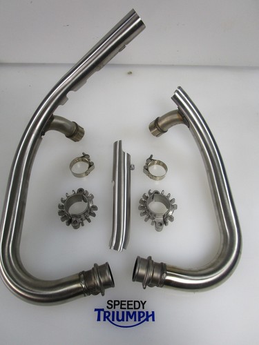 Downpipe scarico triumph - downpipe,