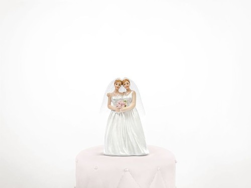 Cake topper spose - cake, lei