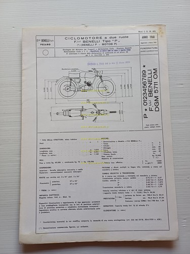 Benelli motobi sprint - benelli, 3v