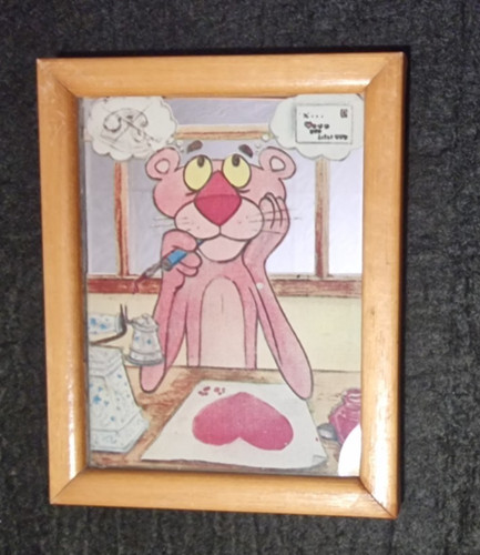 Pantera rosa quadro - pantera,