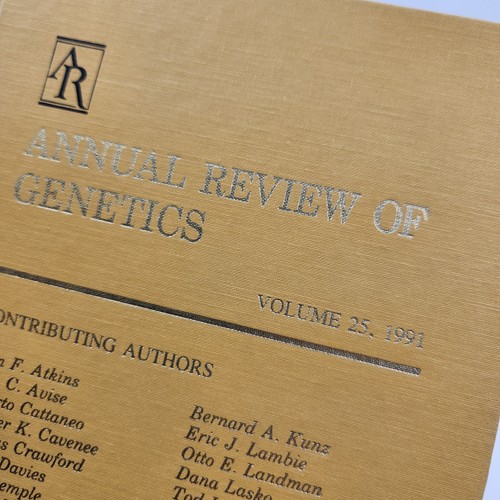 Annual review genetics - annual, of