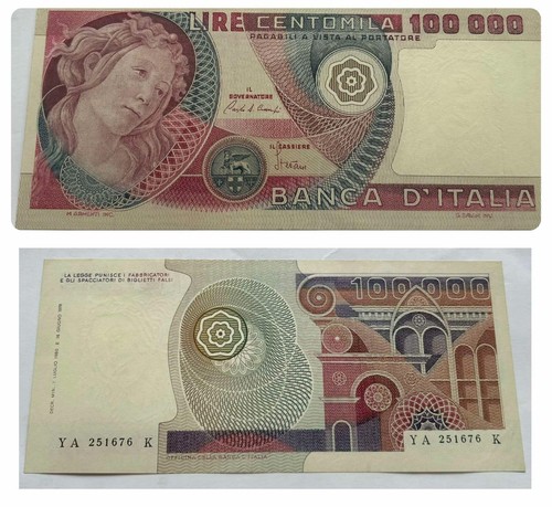 Italy 100000 100 000 - italy, lire