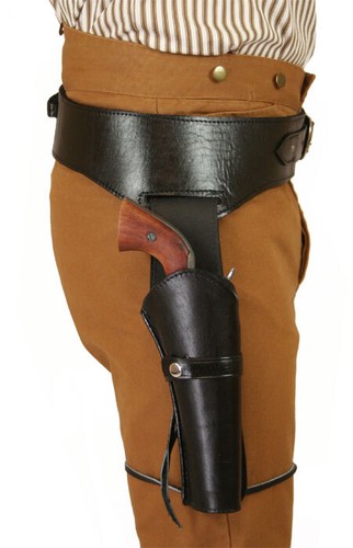 Western gun holster - holster, belt