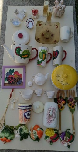 Lotto pezzi ceramica - pezzi,