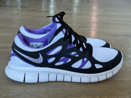 Nike free run white lila - run, 2