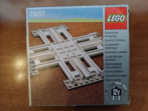 Lego 7857 crossing - lego, electric