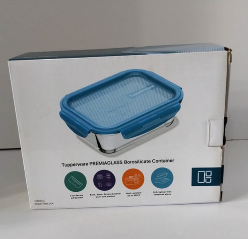 New tupperware premiaglass - new,