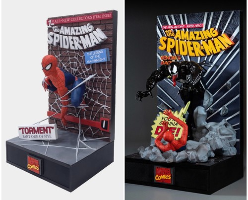 Statua marvel venom spider - venom, spider-man