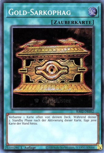 Gold sarcofag - gi, gold-sarcofag