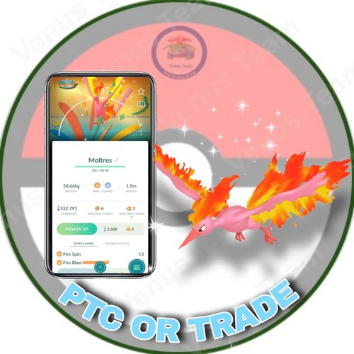 Pokémon shiny moltres - go,