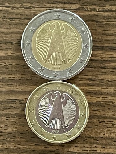 Monete 2 euro - monete, 1