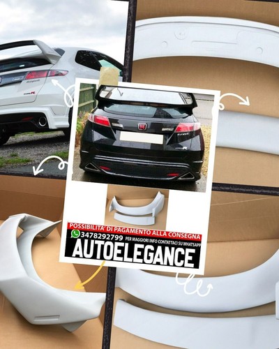 Spoiler compatibile per - spoiler, honda
