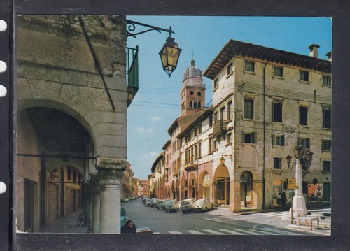Cartolina conegliano via - conegliano, xx