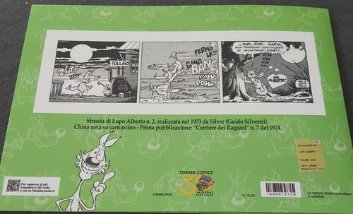 Folder lupo alberto - lupo, dedicato