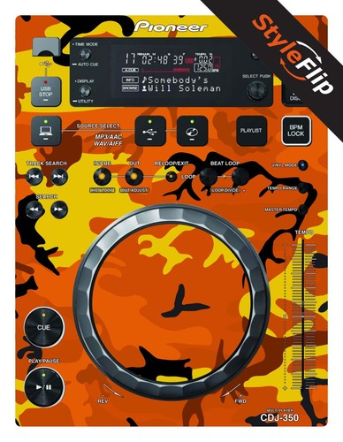 Pioneer cdj 350 skin - pioneer, cdj-350