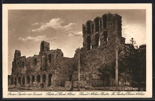 Athènes teatro erode - di,