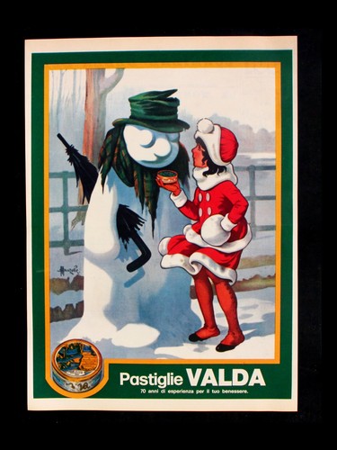 Pubblicità pastiglie valda - pastiglie,