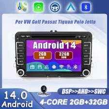 8" Android 14 Autoradio Per VW