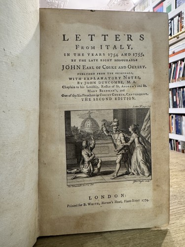 Earl corke orrery letters - &,