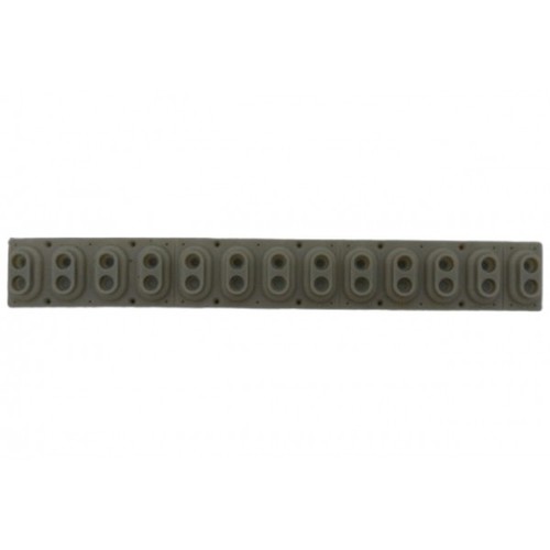 Rubber contact strip - ,, 13-note