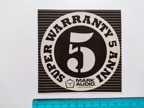 Adesivo super warranty - super, mark