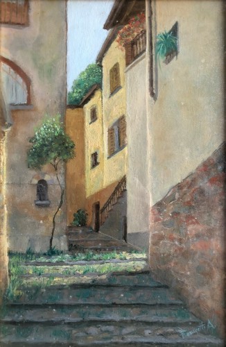 Quadro olio tela - quadro,