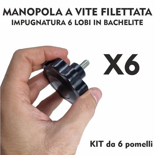 Manopola pomello vite - a,