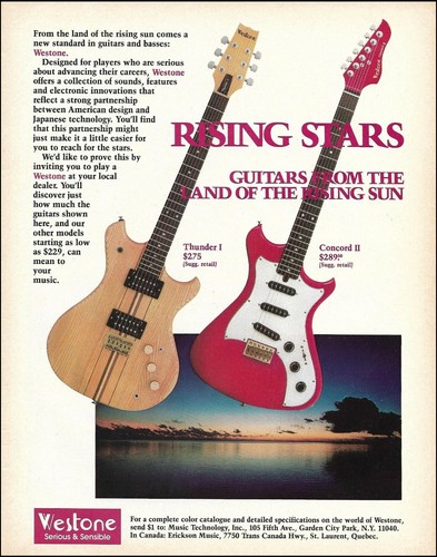 Chitarra westone thunder - chitarra,