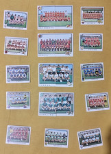 1982-1983 Panini Calciatori LOTTO 8: 19 Figurine "SQUADRE" serie A (doppie) e C1