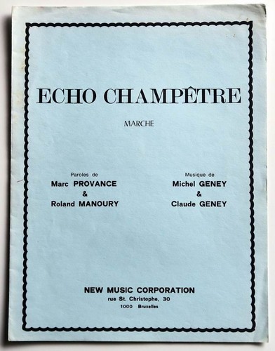 Partition sheet music - , michel