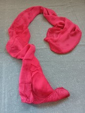 sciarpa di seta rosso Roberto Cavalli