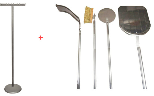 Kit supporto reggi pala pizza - kit,