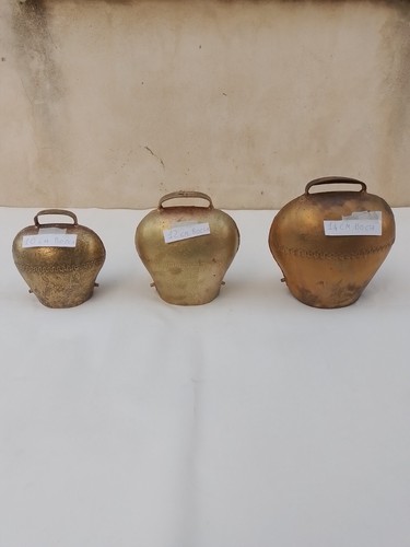 Campane tonde ottonate - st,