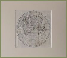 Planisfero Europa Asia Africa Geographia Antiqua Cellarius 1782 Londini 