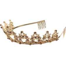 Corona da sposa strass diadema