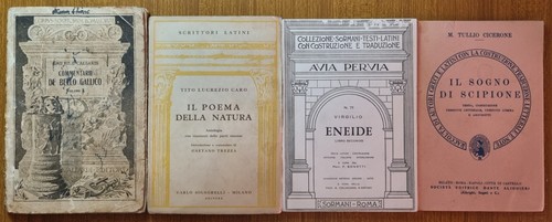 Lotto libri classici latini - libri:,
