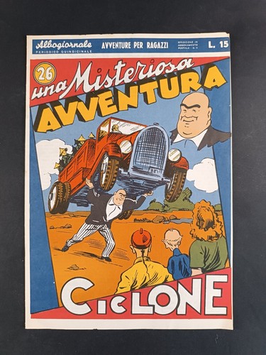Fumetto ciclone albogiornale - ciclone,