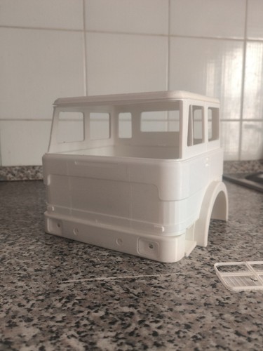 Cabina fiat rc - 1/14, truck