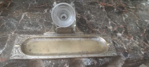 Antico calamaio ottone - antico,