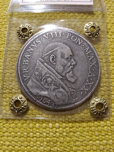 Piastra roma urbano viii 1643 - viii,