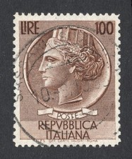 1954 ITALIA TURRITA 100 Lire