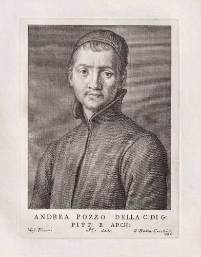 Andrea pozzo pittore italiano - pittore,