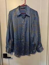 Blusa Zara fantasia seta