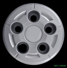 SET 4 COPRICERCHI COPPA RUOTA COPRIRUOTA BORCHIE PER FIAT DUCATO 2007- S/LOGO