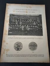 1919 VISITA OFFICINE MOTORI ISOTTA FRASCHINI DAI EROI DEL ADRIATICO MAS EPOCA