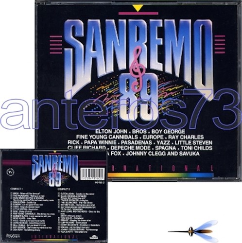Sanremo raro 2cd spagna - sanremo, 89